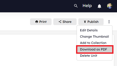 Download PDF Feature